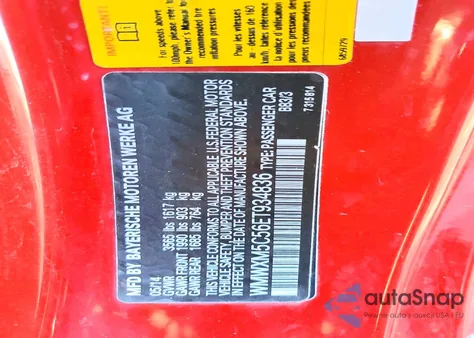 2014 Mini Cooper z USA, uszkodzony, nr VIN WMWXM5C56ET934836